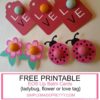 Free Printable Donut EOS Lip Balm Cards - Simple Made Pretty