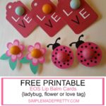 Free Printable Donut EOS Lip Balm Cards - Simple Made Pretty