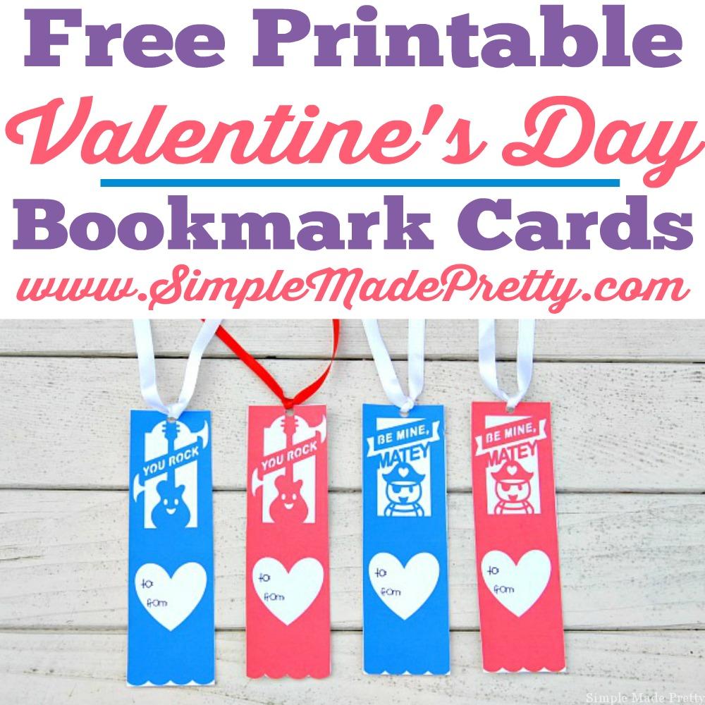 These Free Printable Valentine's Day Bookmark Cards are perfect for your little ones learning to read to hand out to their friends! Free printable Valentines, Valentine bookmarks, Free printable Valentine Cards, Valentines printables, valentines from teachers, teacher valentines, kids valentines from teacher