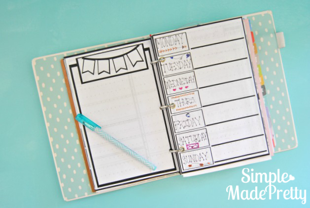 These free printable bullet journal pages will help you get organized and reduce time. You will find more time in your day since the bullet journal template is already made for you. Try these free printables to organize your personal life. 