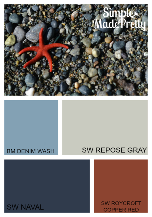 These boys bedroom colors is perfect for a sports themed bedroom, nautical themed bedroom, super themed bedroom, and other boys bedroom ideas. Paint these colors in a toddler, tween or teen boy's bedroom and easily switch the them of the room.
