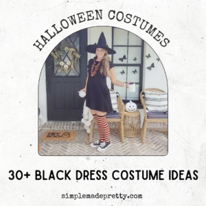 Black Halloween Blog Post Pinterest Pin (Instagram Post)