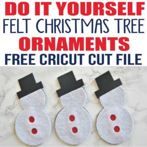 These DIY Felt Tree Ornaments are fun to add to your Christmas Decor and the felt tree project is a fun craft activity for kids
