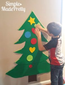 DIY Cricut Felt Christmas Tree Ornaments
