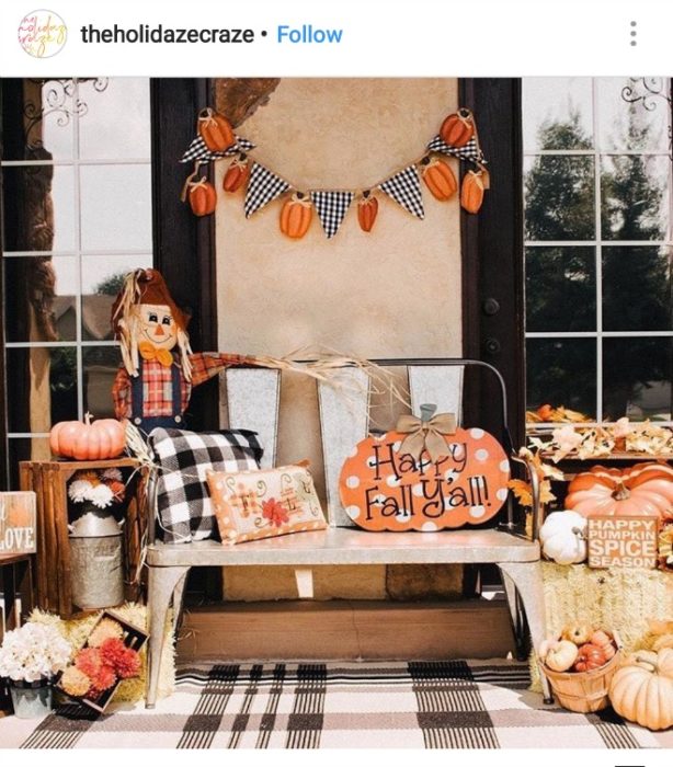 fall porch decorations | fall porch decorating | fall porch decorating ideas | fall porch ideas | fall outdoor decorating | outdoor fall decor | outdoor fall decorations | fall porch decor ideas pinterest