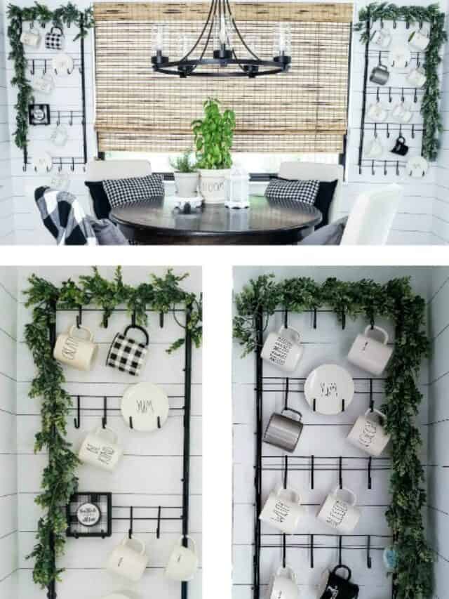 Dollar Tree Mug Rack DIY Story - Simple Made Pretty