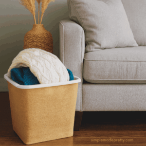Dollar Tree DIY storage bin hack (2)