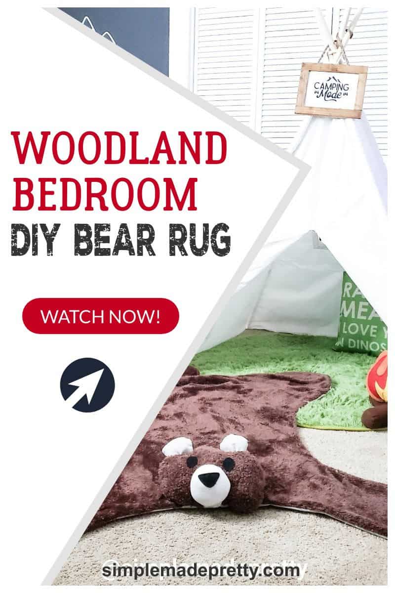 Fake Bear Rug Pattern DIY Faux Bear Rug - Simple Made Pretty (2025 )