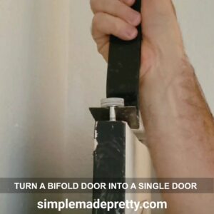 fixing a bifold door