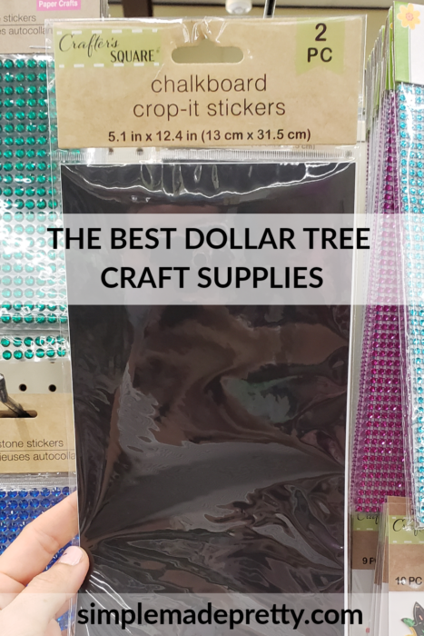 Dollar Tree Chalk Vinyl