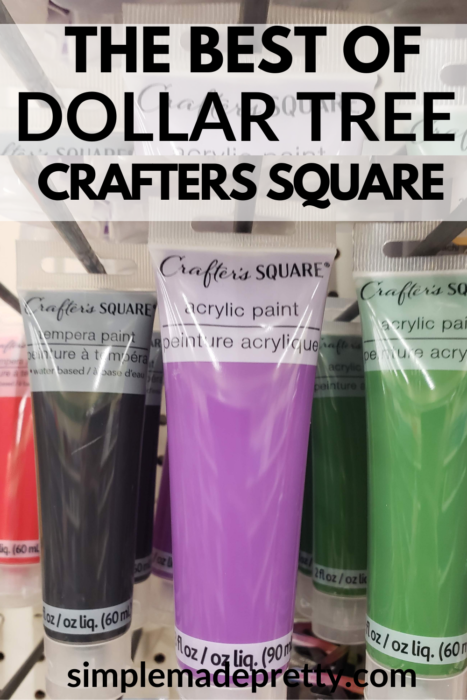 Dollar tree acrylic paint