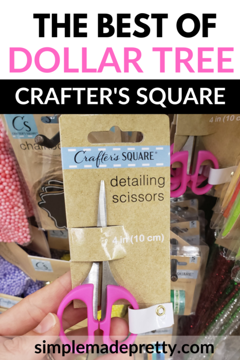 Dollar tree detailing scissors