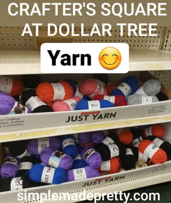 Dollar Tree Yarn