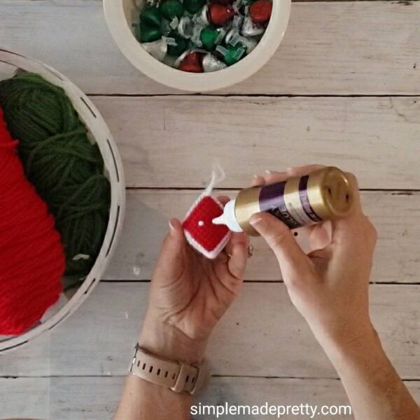 DIY Hershey Kiss Ornaments Simple Made Pretty