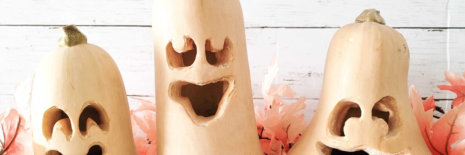 Butternut Squash Halloween Pumpkin Carving Ideas