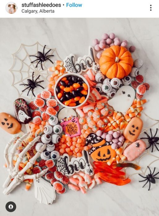 Candy Crazy Halloween Charcuterie Treat Board