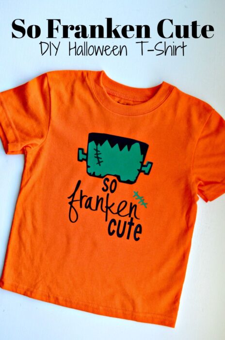Cricut Halloween So Franken Cute Shirt
