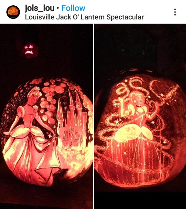 Halloween Cinderella Pumpkin Carving Ideas