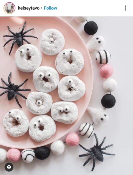 Halloween Donut Charcuterie Boards sweet treats