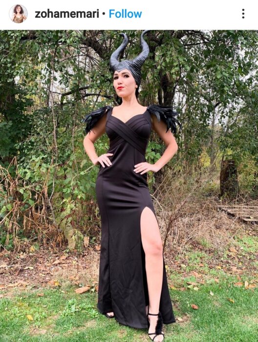 Maleficent Black dress halloween costume