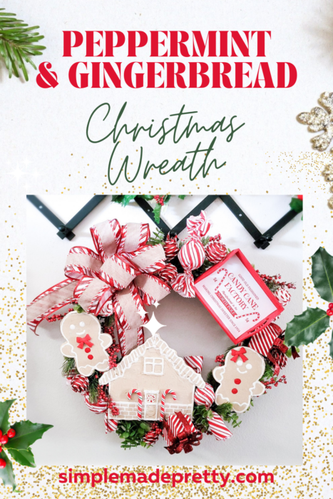 Dollar Store DIY Christmas wreath
