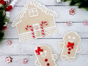 Fake Gingerbread decorations