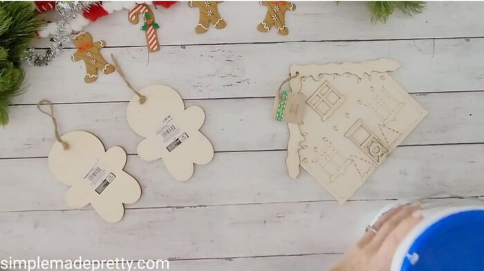 Faux Gingerbread Christmas Decorations video