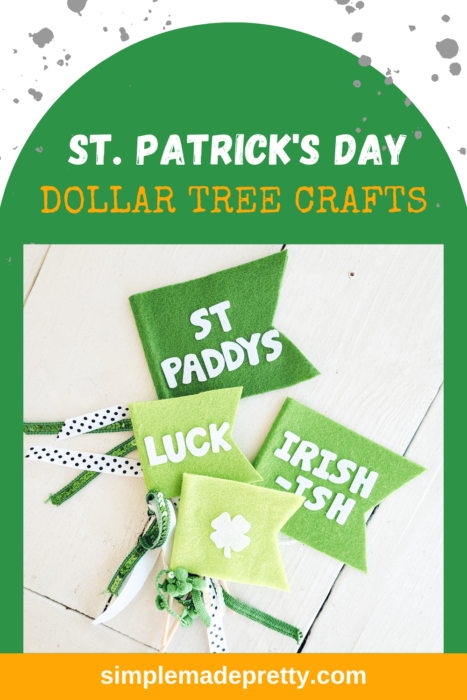 St. Patrick's Day Dollar Tree Crafts Pinterest
