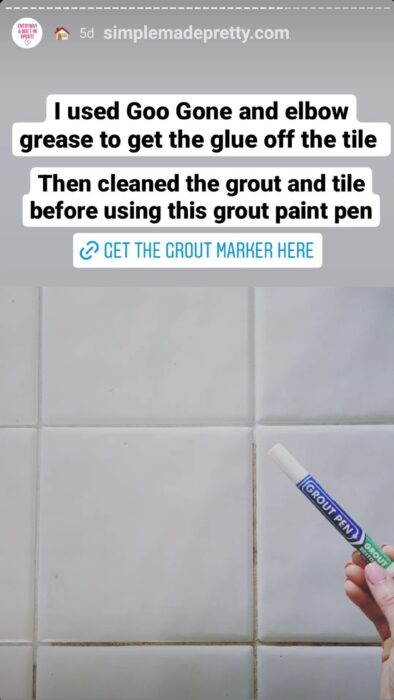 how to restore grout tile grout