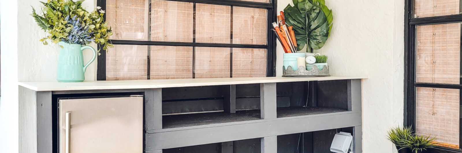 DIY Outdoor Kitchen Patio