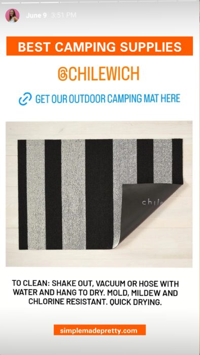 best camping gear camper rug