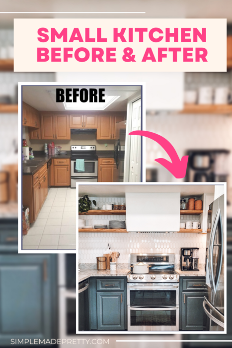Small Kitchen Remodel Before and After Pinterest