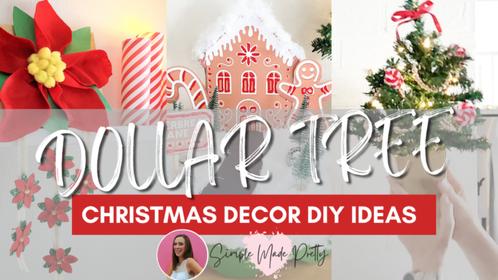 Christmas Dollar Tree Decor DIY Ideas Collage Youtube