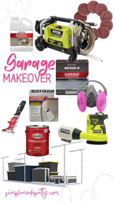 Garage Makeover - Garage Floor - Garage Remodel