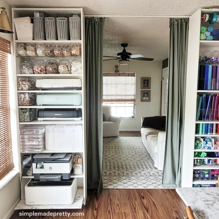 bookcase wall divider
