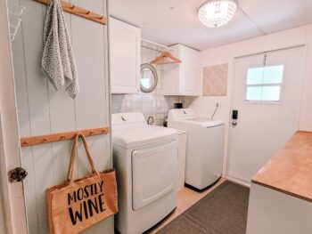 Laundry Room Makeover before and after