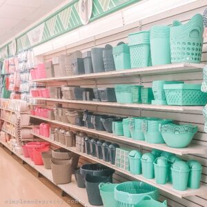 Dollar tree organizing