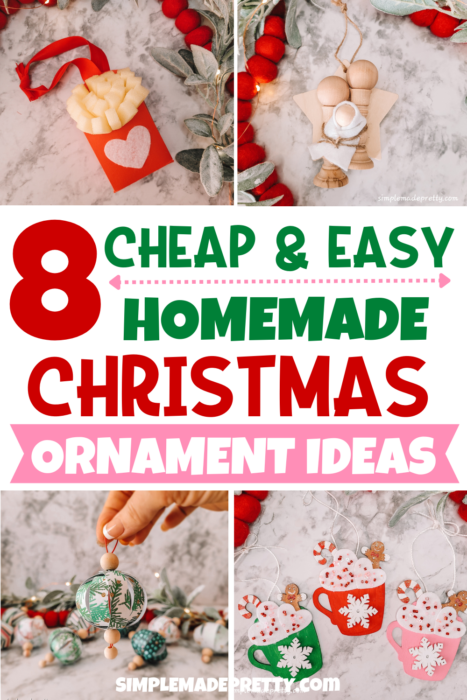 Cheap and Easy Homemade Christmas Ornaments
