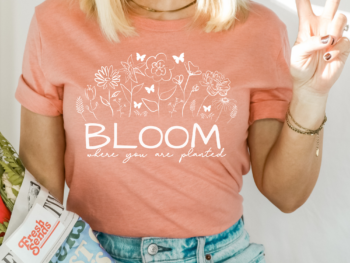 Bloom Where You Are Planted by Melanie Simple Made Pretty