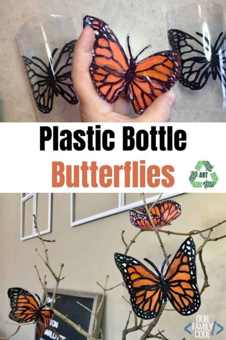 Plastic Bottle Butterflies