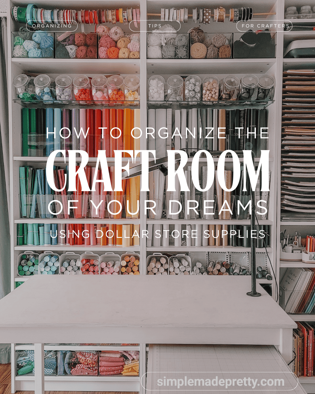 Guide Organize the Craft Room of Your Dreams by SMP