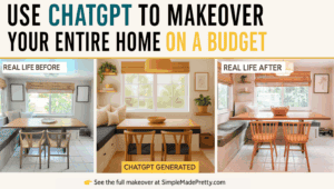 How To Use ChatGPT to Decorate Your Home on a Budget - Simple Made ...