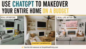 How To Use ChatGPT to Decorate Your Home on a Budget - Simple Made ...