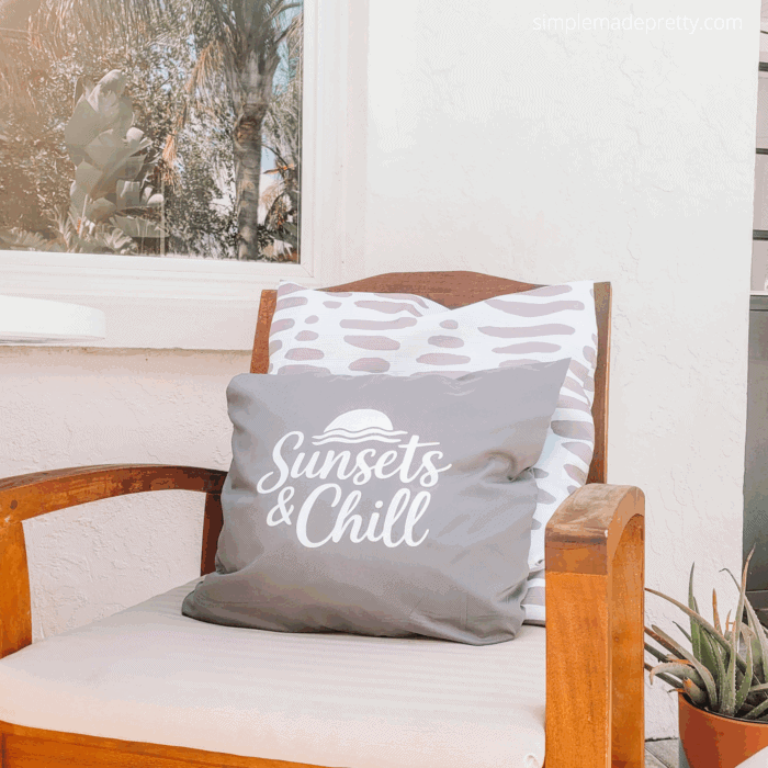 Dollar Tree pillow covers outdoor diy (2)