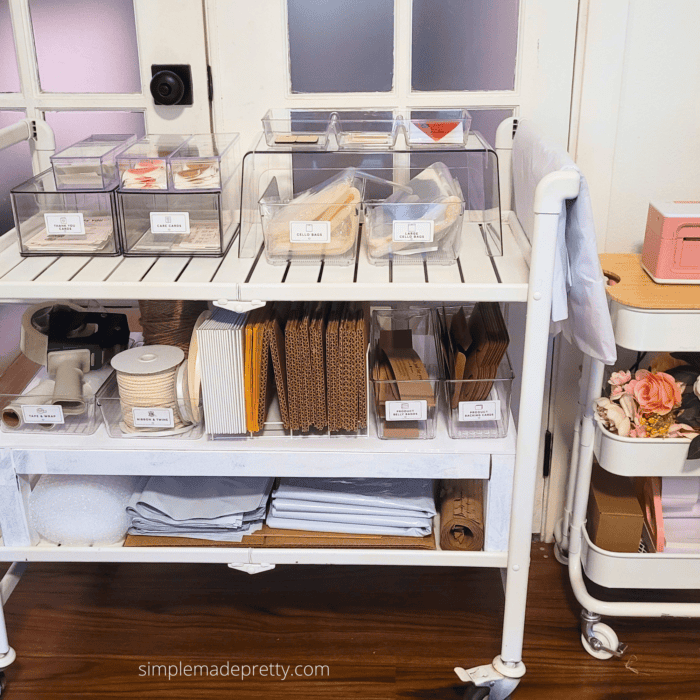 Etsy Shipping Station Ideas for the Holiday Rush