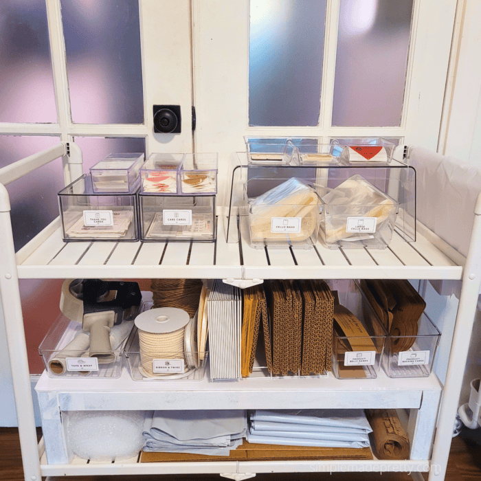 Etsy Shipping Station Ideas for the Holiday Rush