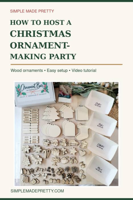 How to Host a Christmas Ornament-Making Party
