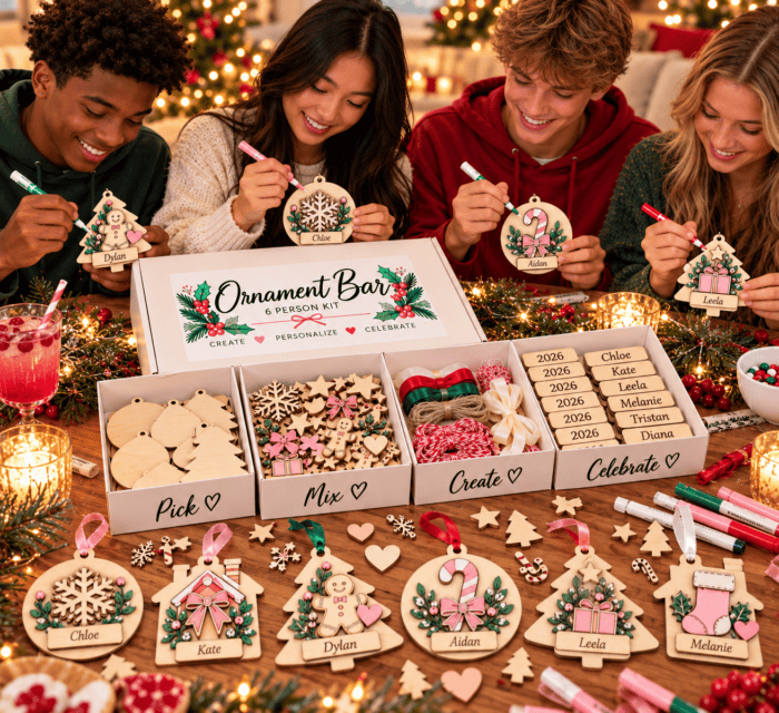 How to Host a Christmas Ornament-Making Party